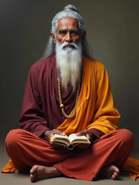 Artistic depiction of Vyasa